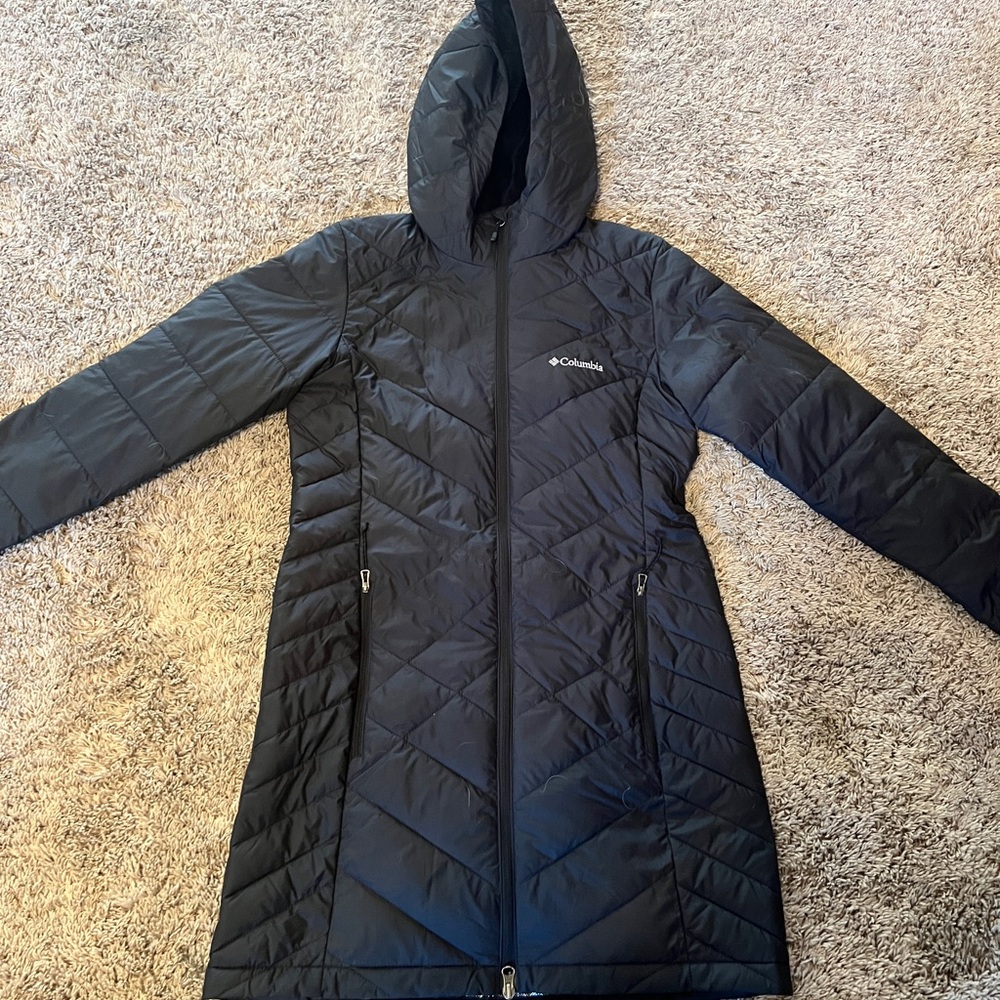 Black Columbia Heavenly jacket. Great used condition.